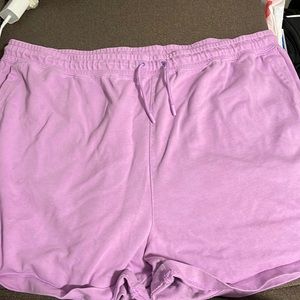 Pink/purple shorts